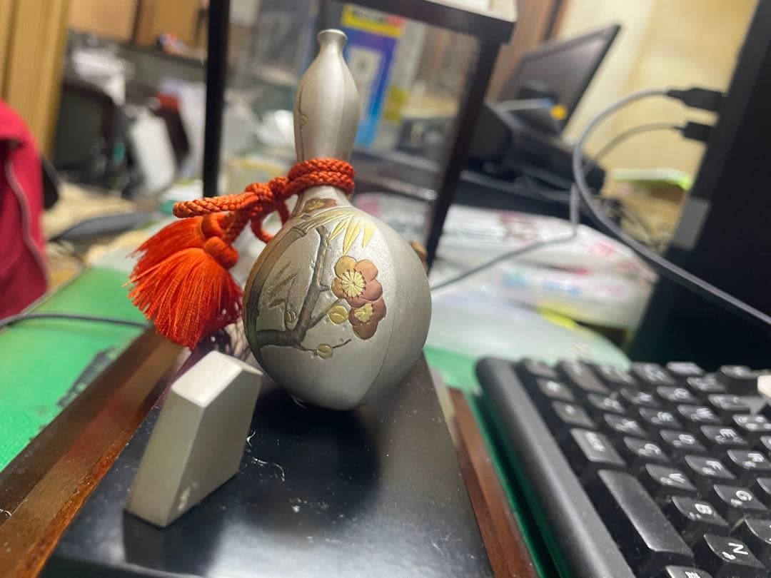 武比古　純銀　瓢箪