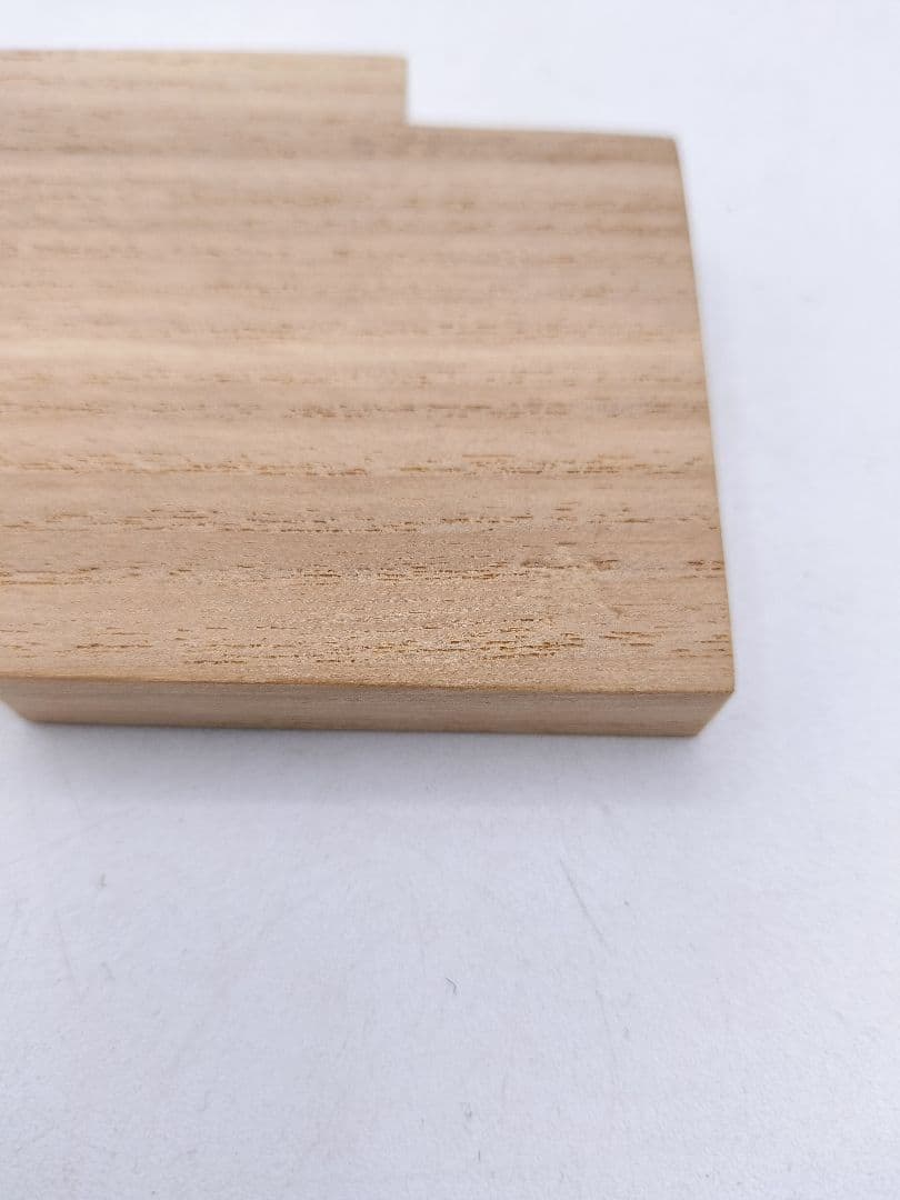 c979【未使用】 香合 木地 桐色紙 立花大亀『佳日』稲尾誠中斎 木箱 茶道具