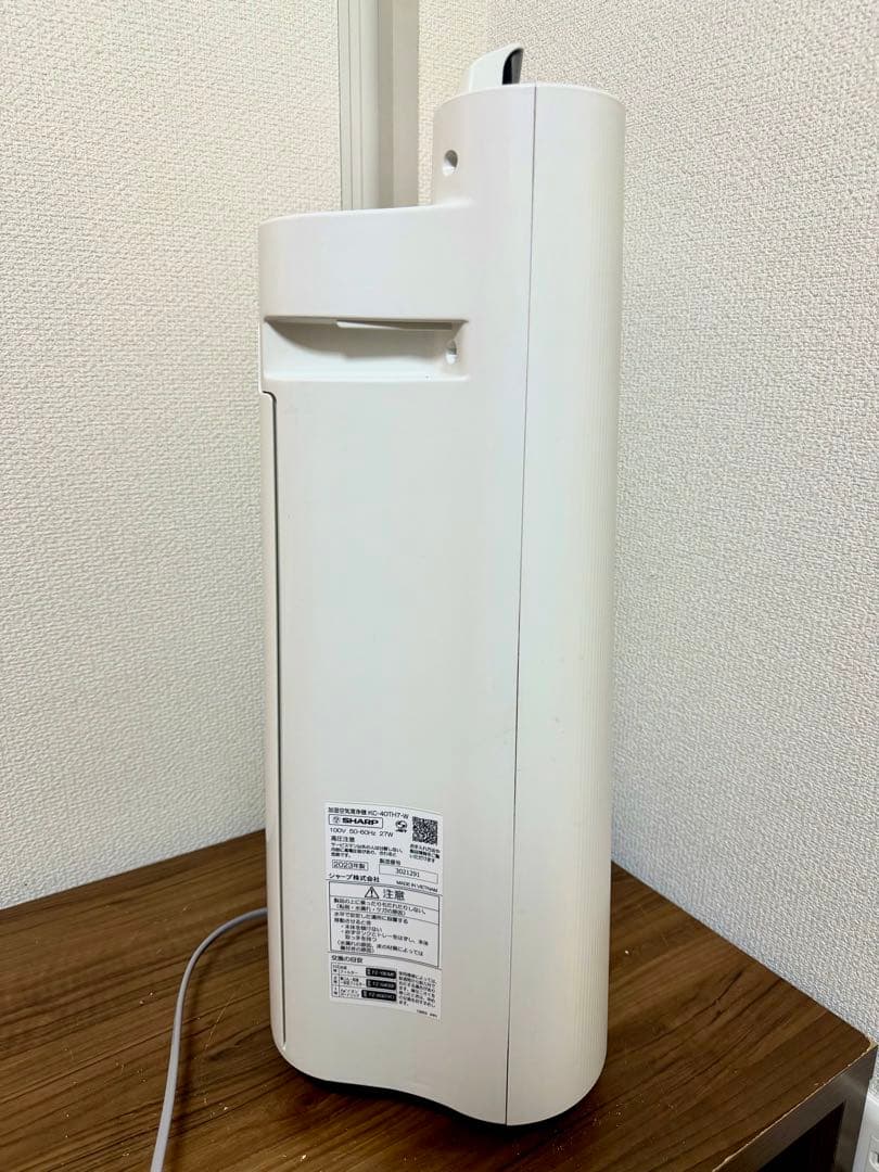 フィルター新品】SHARP シャープ 加湿空気清浄機KC-40TH7-W 23年