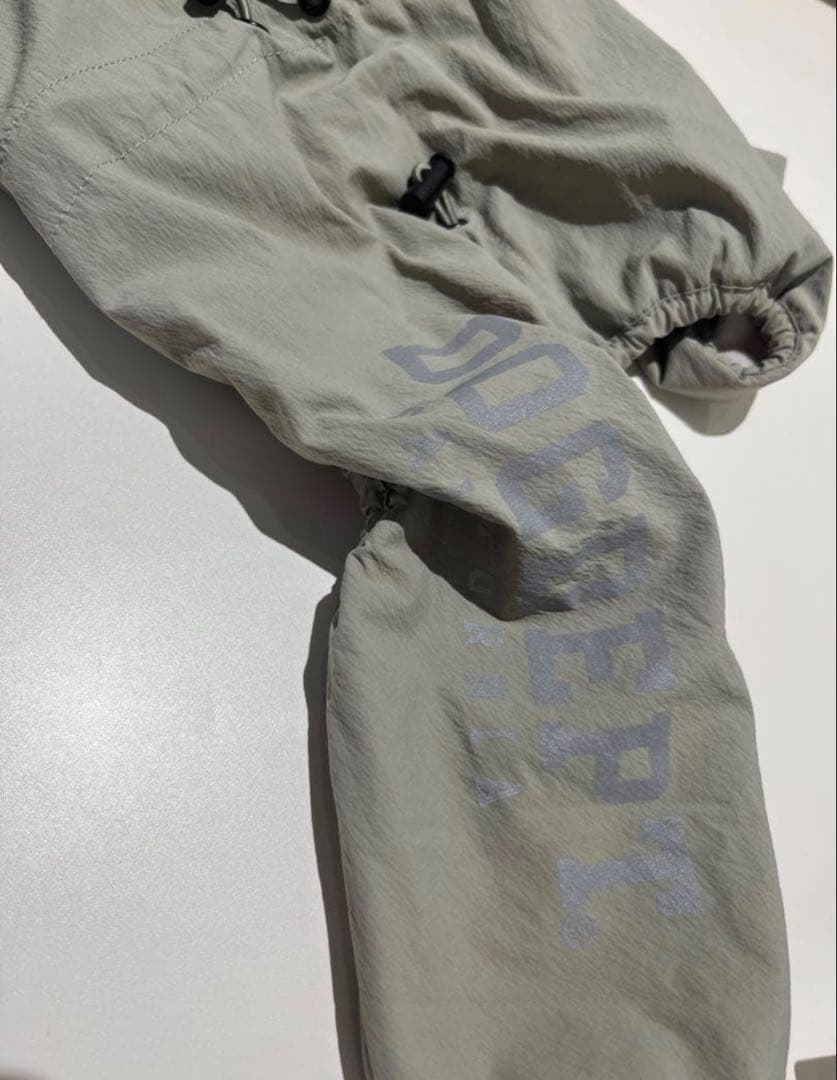 DOGDEPT ストレッチプロテクトロンパース Mサイズ グレー
