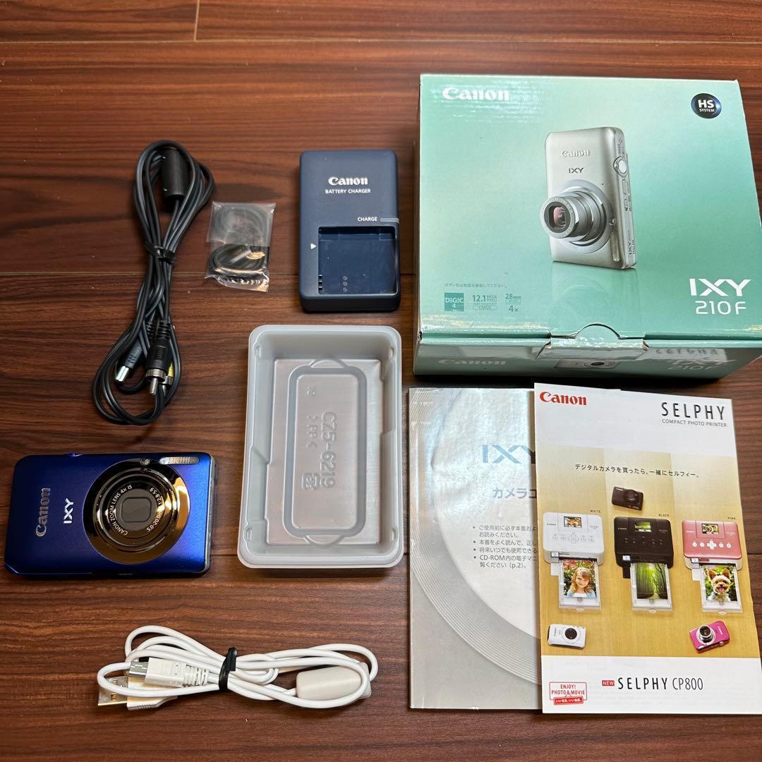 Canon IXY 210F デジカメ ほぼ新品 5313
