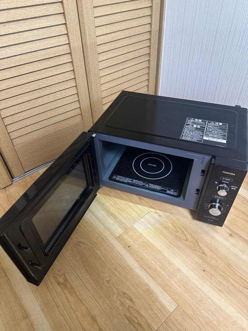△TOSHIBA 東芝電子レンジ ER-S17E6(K) 2019年製