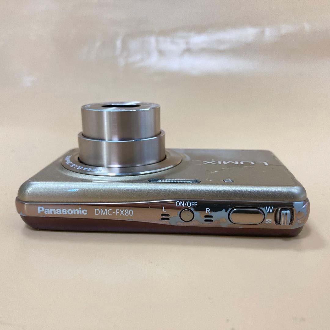SDカード付き　Panasonic LUMIX DMC-FX80 デジカメ