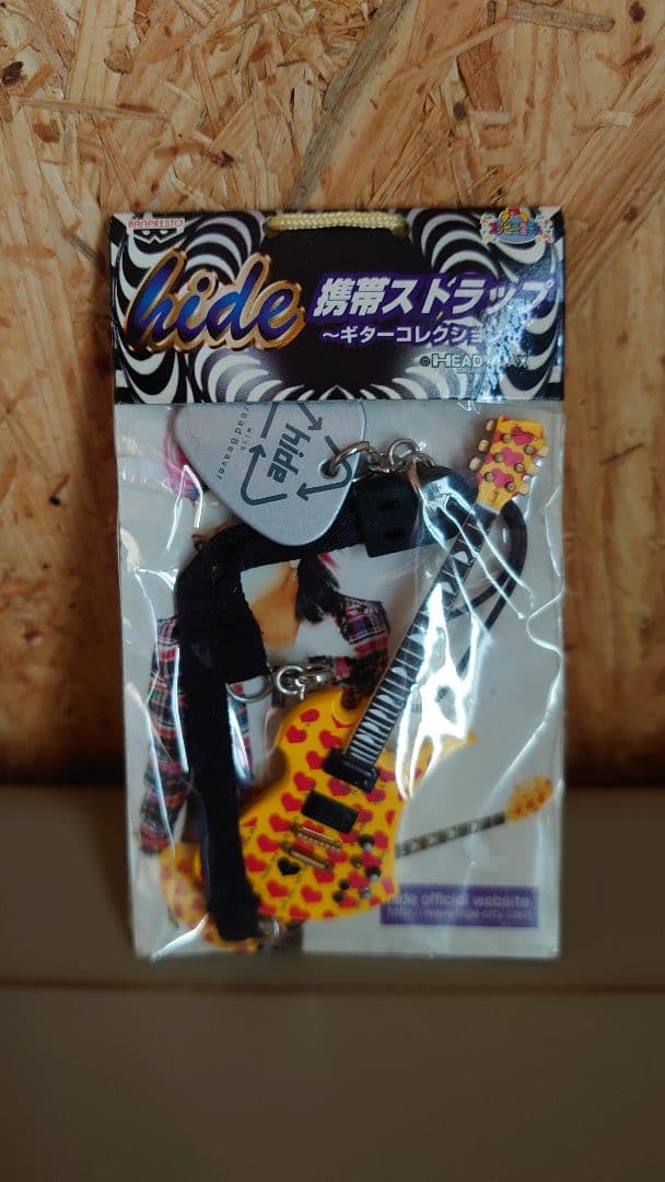 【コンプ】hide 携帯ストラップ ギターコレクション