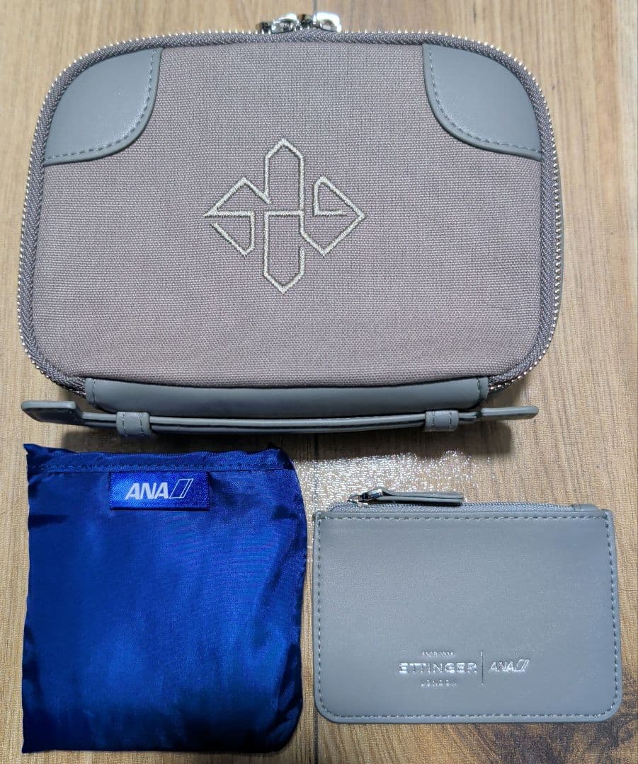 ●ETTINGER●エッティンガー●ANAファーストクラス●アメニティポーチ