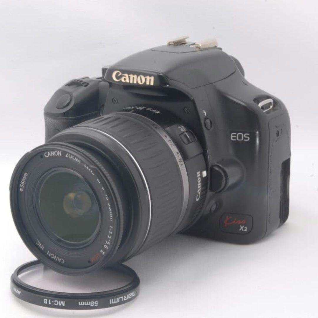 入学式に♥️Canon Kiss X2 デジタル一眼レフ　すぐ撮影できる❗