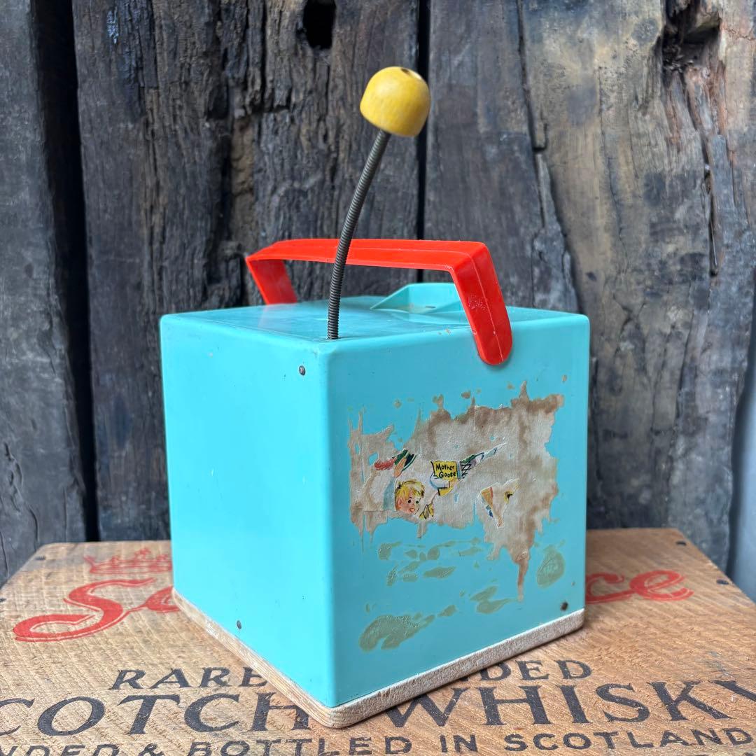 【1960s USA vintage】フィッシャープライス テレビ オルゴール