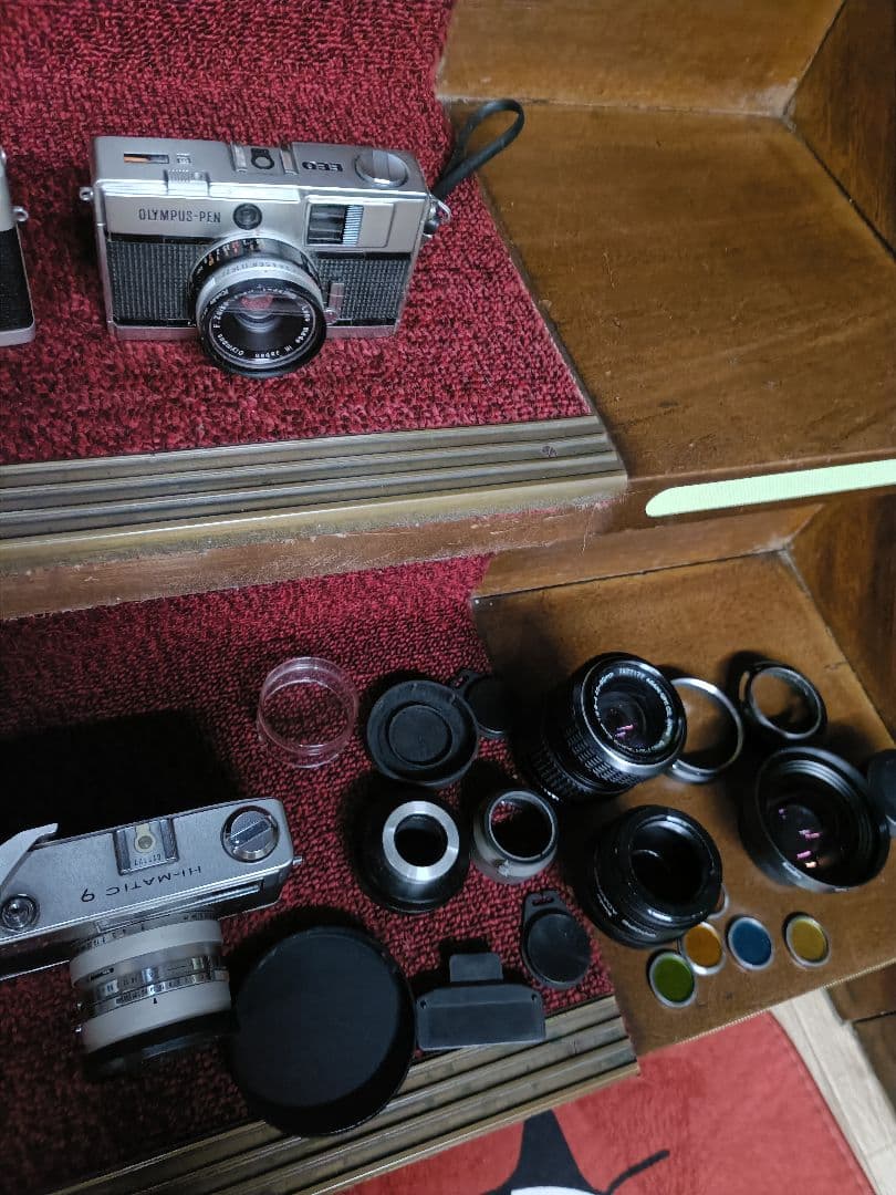 フィルムカメラ まとめ売り 10点 ペンタックス オリンパス キャノン 未確認