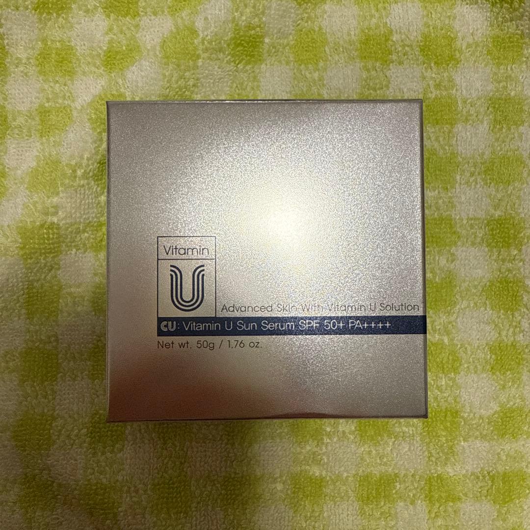 CUSKIN ビタミンUサンセラム VitaminU アンプルトナーのセット