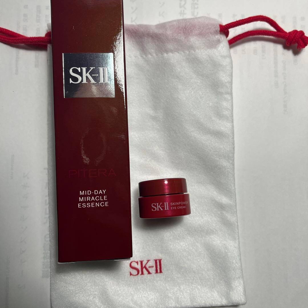 SK-IIミッドデイミラクルエッセンス&アイクリーム