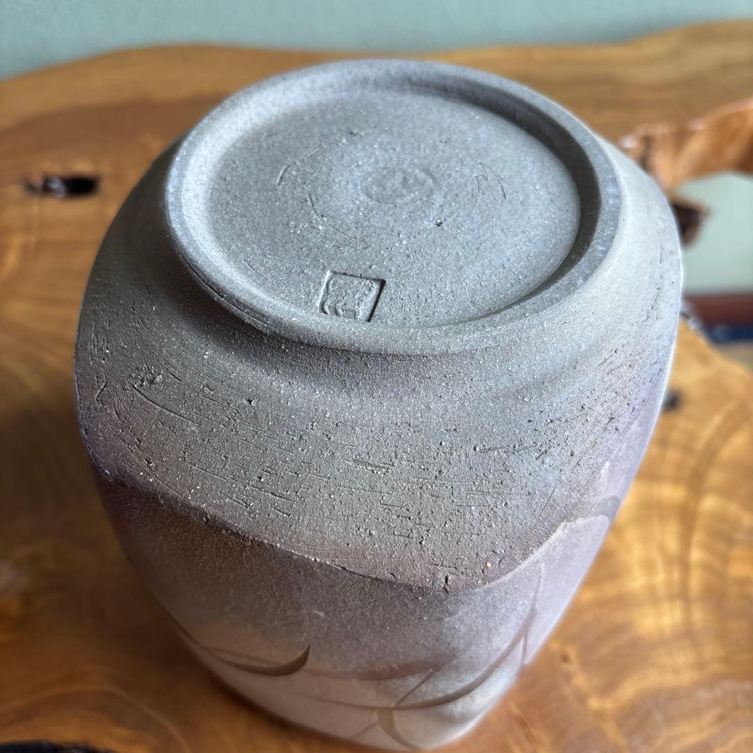 青玄窯 小原よう子 水指 共箱 茶道具
