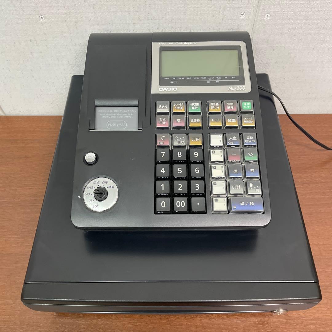 ❶動作確認済み CASIO 電子レジスター NL-300-BK