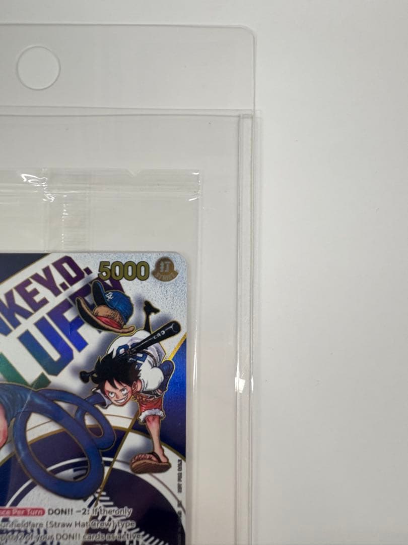 ※値下げ！【新品未開封】ワンピースカード　モンキー・D・ルフィ　ドジャース