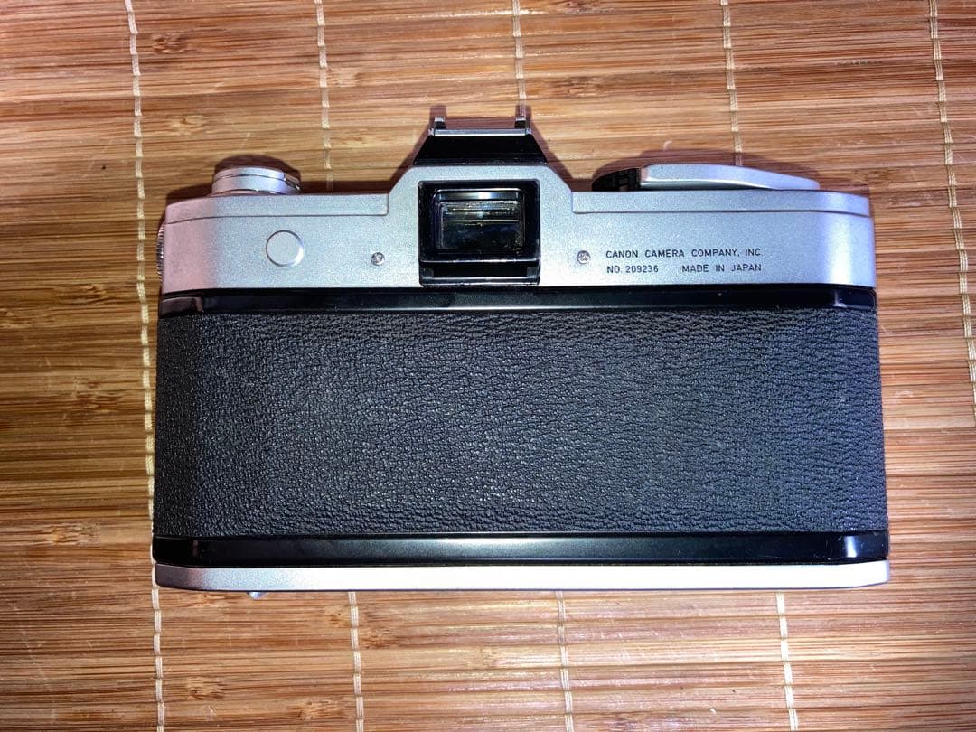 フィルムカメラ Canon FT QL FL 50mm 1:1.4