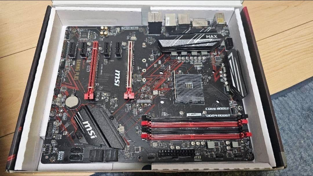 セットMSI B450 GAMING PLUS MAX Ryzen5 2600