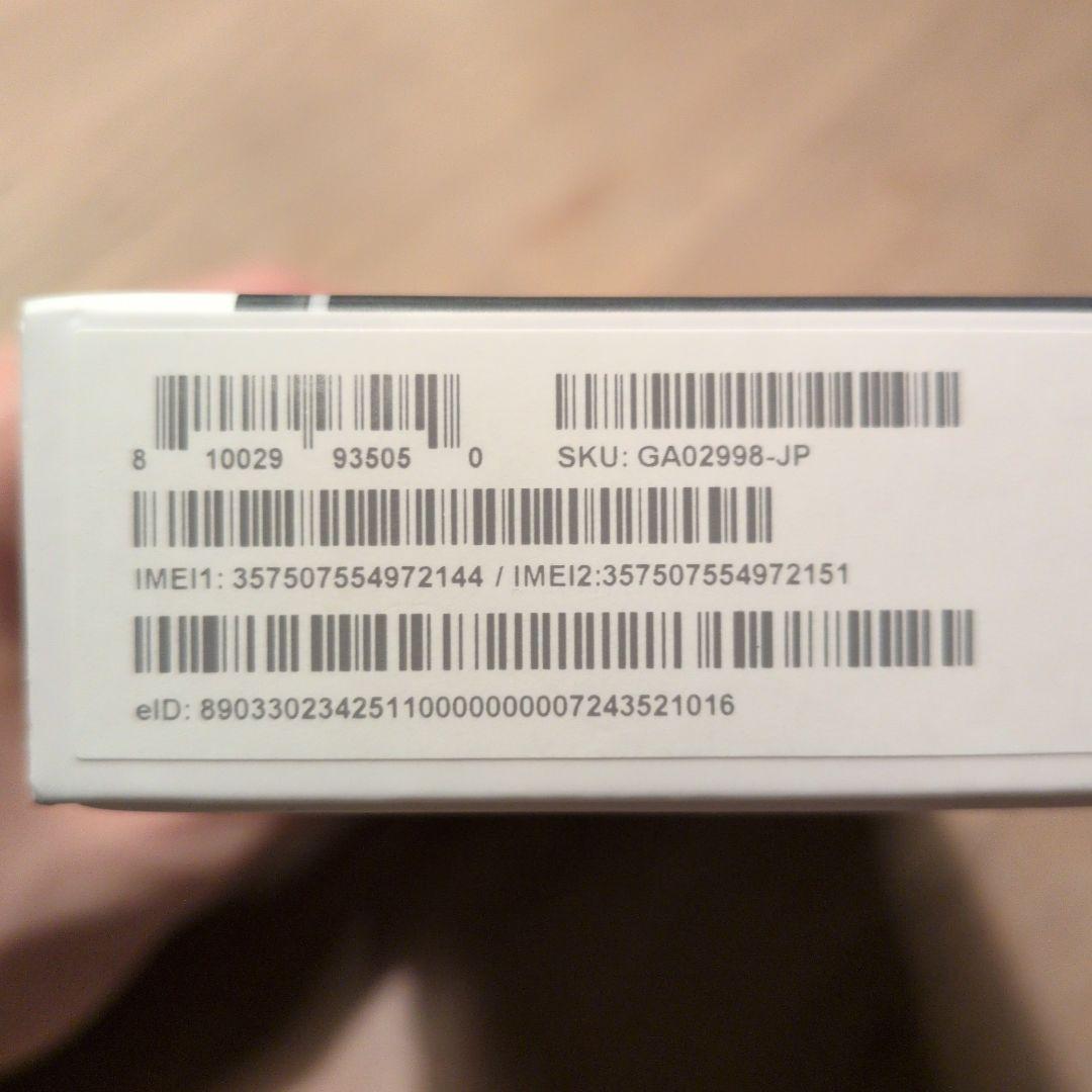 Google Pixel 6a チャコール 128GB 箱・付属品付き