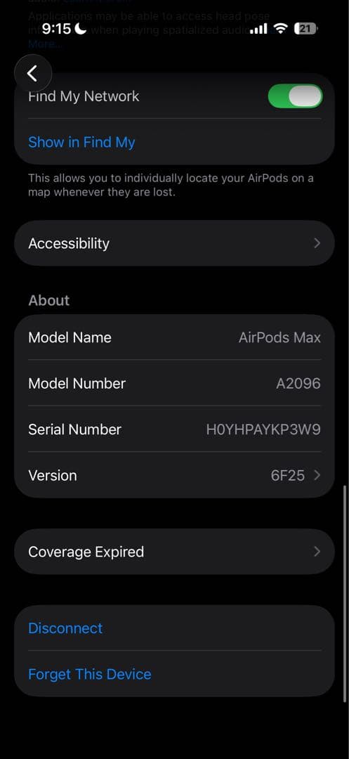【美品】AirPods Max 第1世代 lightningライトニング