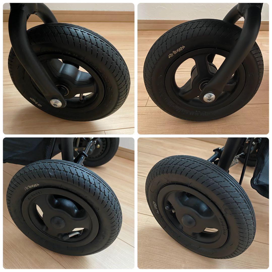 【美品】エアバギー 黒 AIRBUGGY ココブレーキ フレームのみ 犬カート
