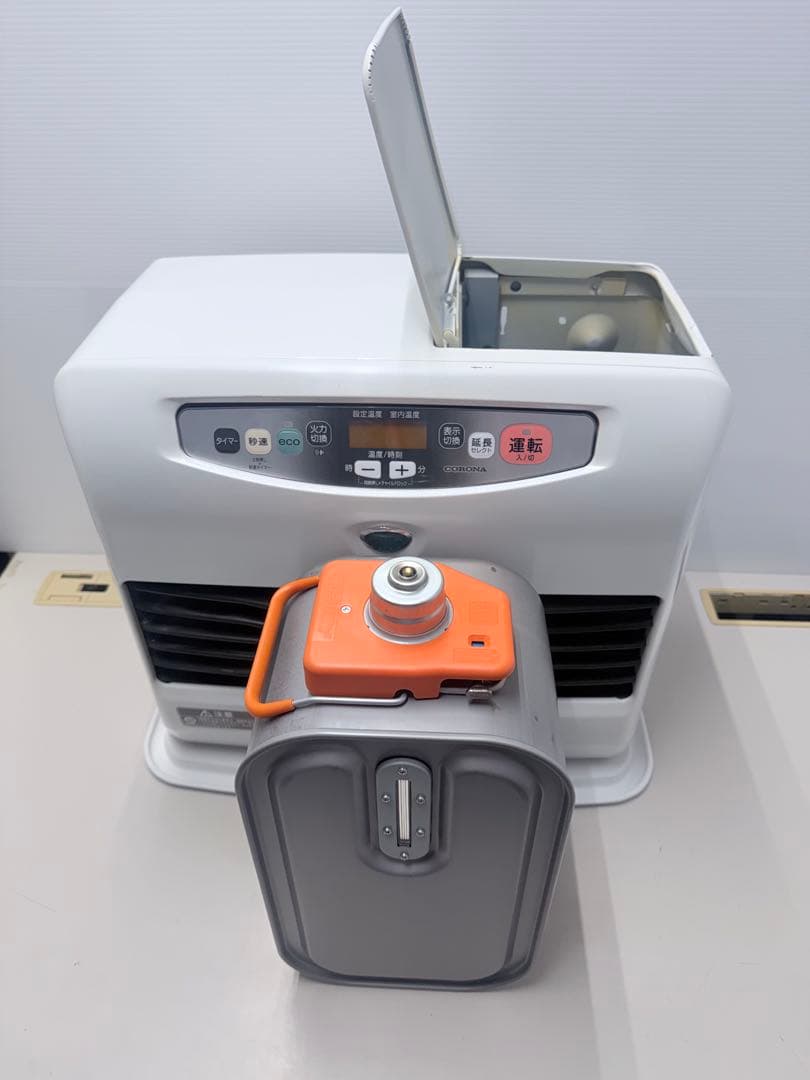 コロナ 石油ファンヒーター 2019年製大容量7.2L 動作確認済み