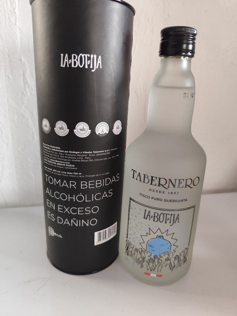 ピスコとピスコサワーの2本セット TABERNERO PISCO