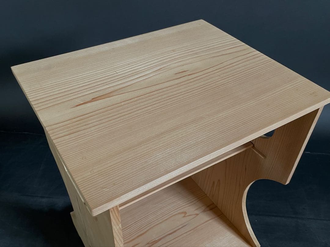 割引❗️【美品】「母」裏千家 玄々斎好 杉棚 玄々棚 紙箱 茶道具 （121F①）