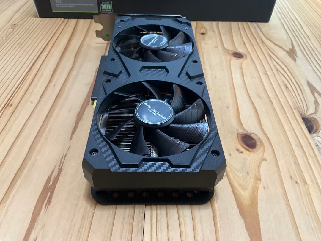 【中古美品】GG-RTX3060Ti-E8GB/DF/LHR【箱説明書あり】