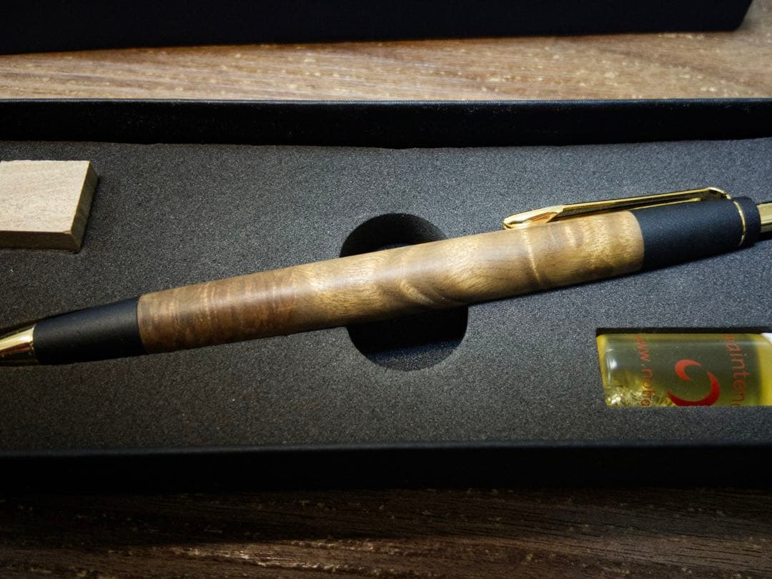 たく　　極稀少/旧型】野原工芸 マーブルウッド 上杢 ボールペン
