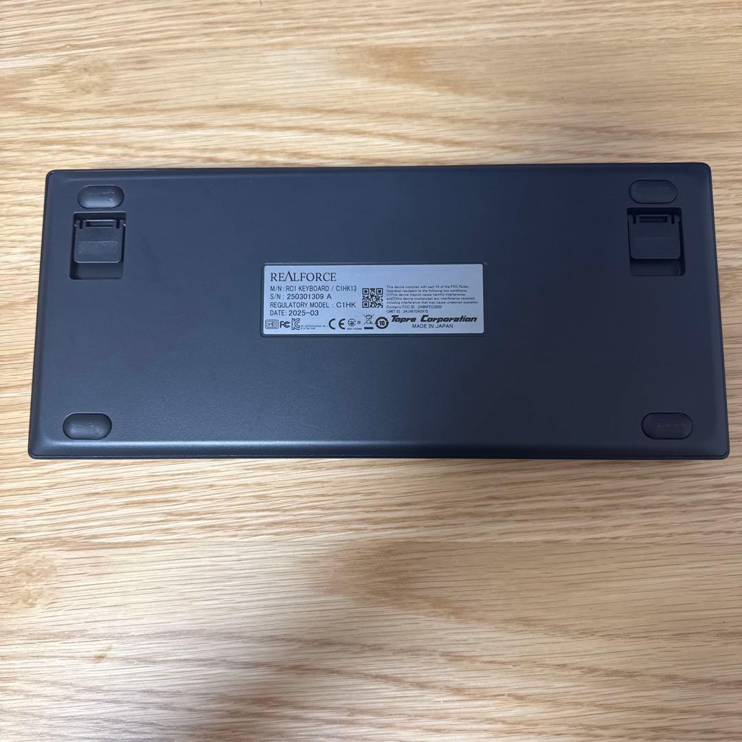 REALFORCE RC1 キーボード 30g 英語配列 C1HK13