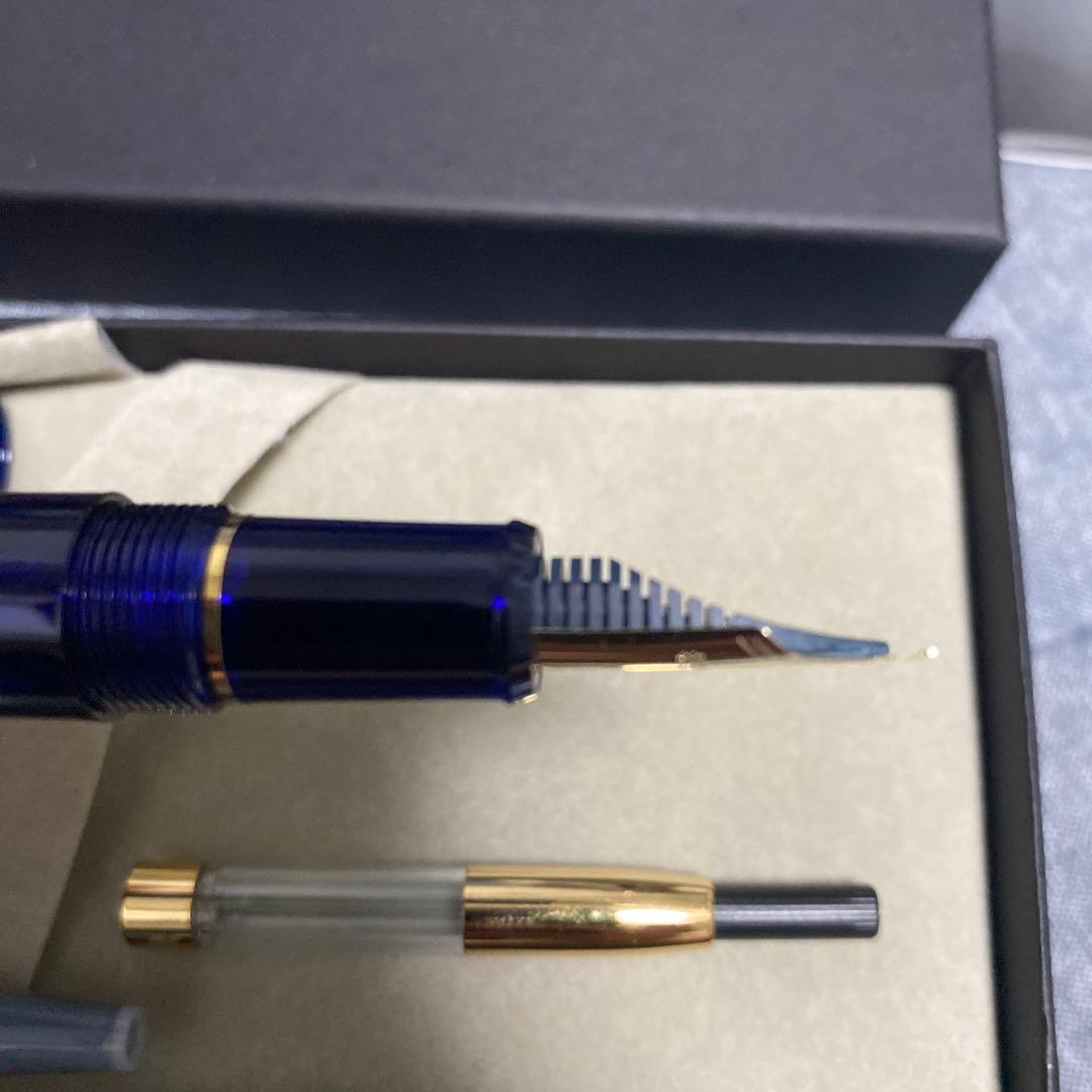 もちきちさん専用PLATINUM PNB-15000 シャルトルブルー　万年筆