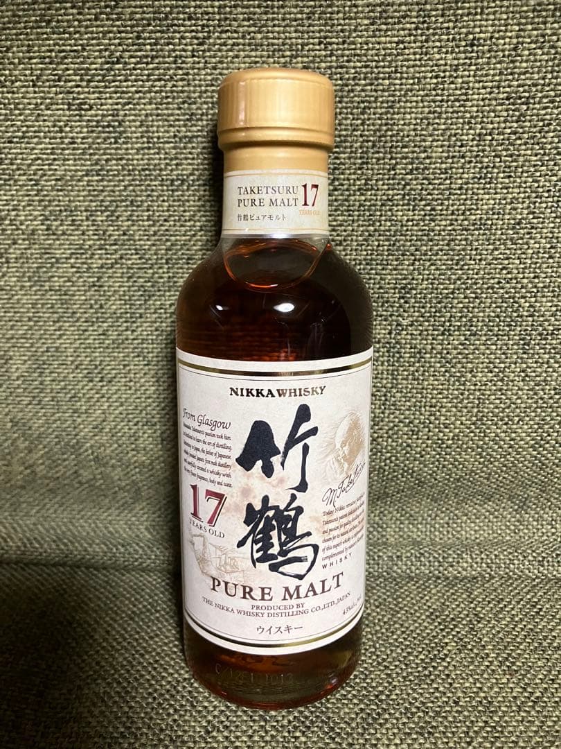 竹鶴17年　終売品180ml 未開封