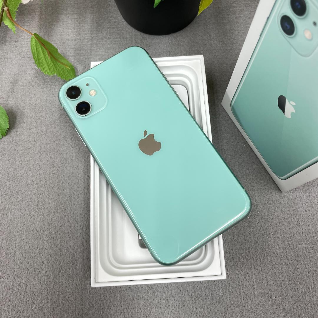 iPhone 11 128GB グリーン 国内SIMフリー 送料無料