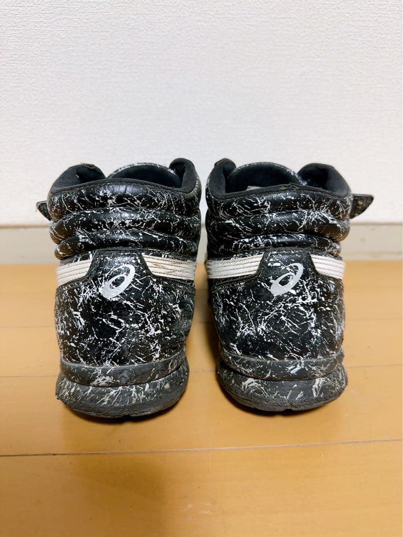 ASICS ハイカット安全靴 ブラック/ホワイト　スプラッシュ 28.0cm