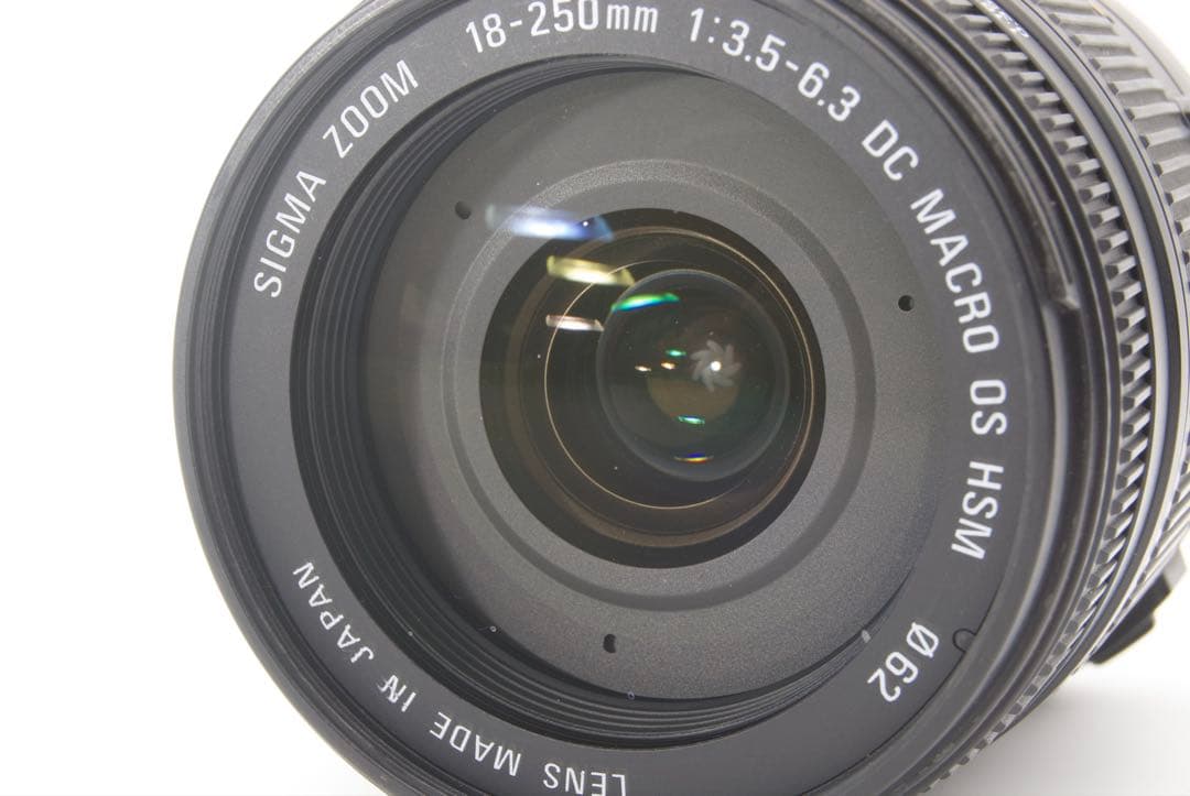 SIGMA 18-250mm OS HSM ニコン　手ぶれ補正　一眼レフカメラ