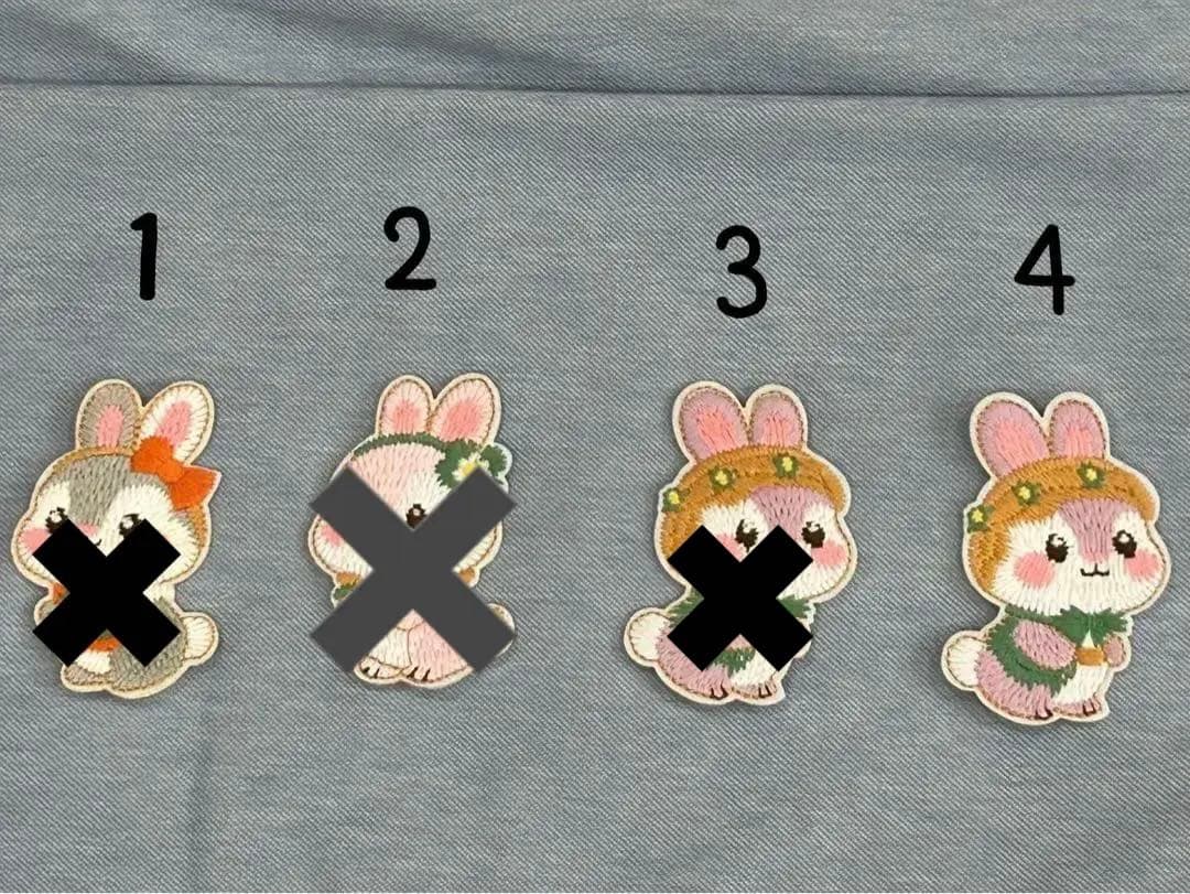 犬服　NO.111 うさぎワンピース　ハンドメイド