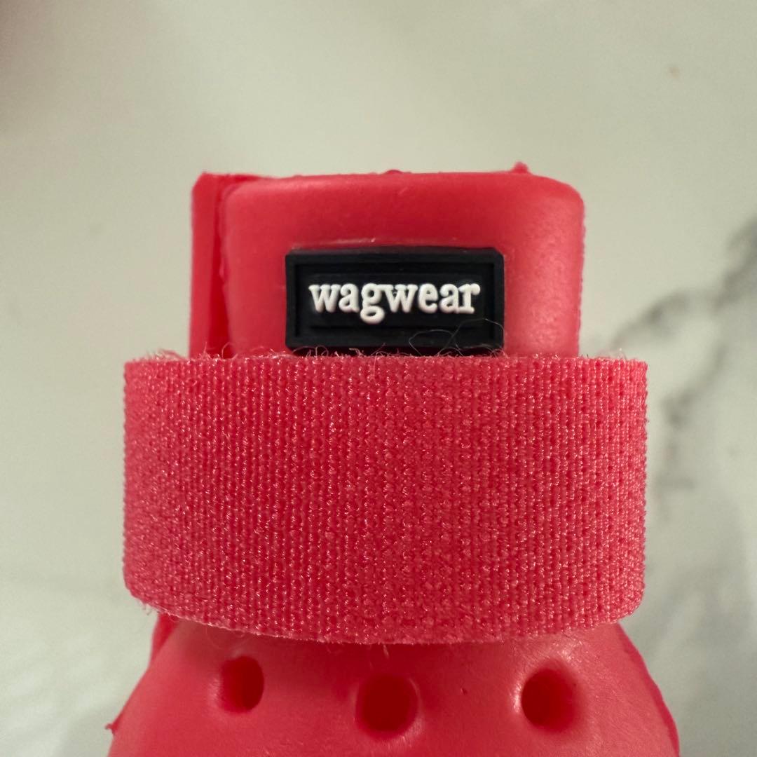 【りんさん】Wagwear / WagWellies XS赤ドッグシューズ