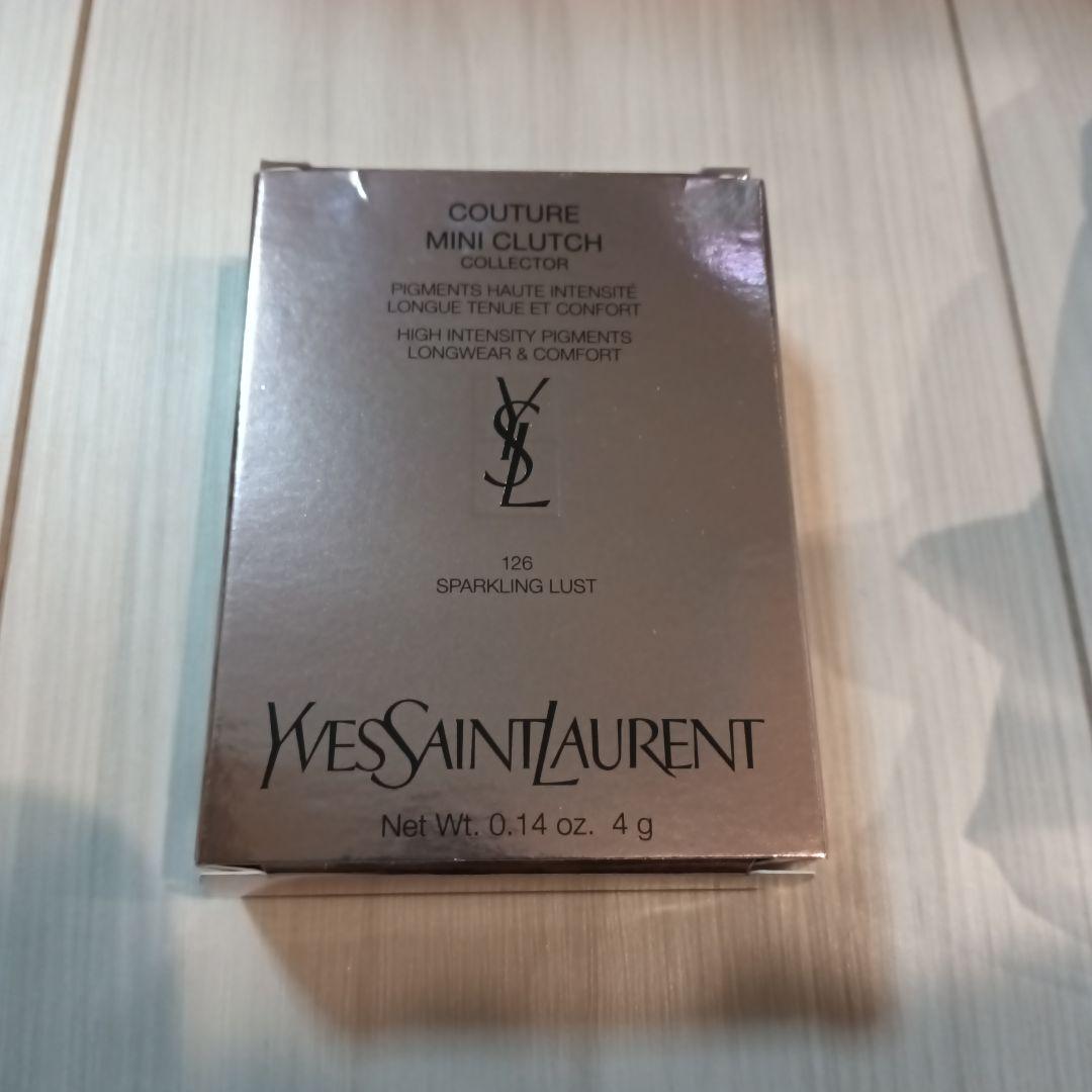 YSL クチュール　ミニ　クラッチ　126 スパークリングラスト
