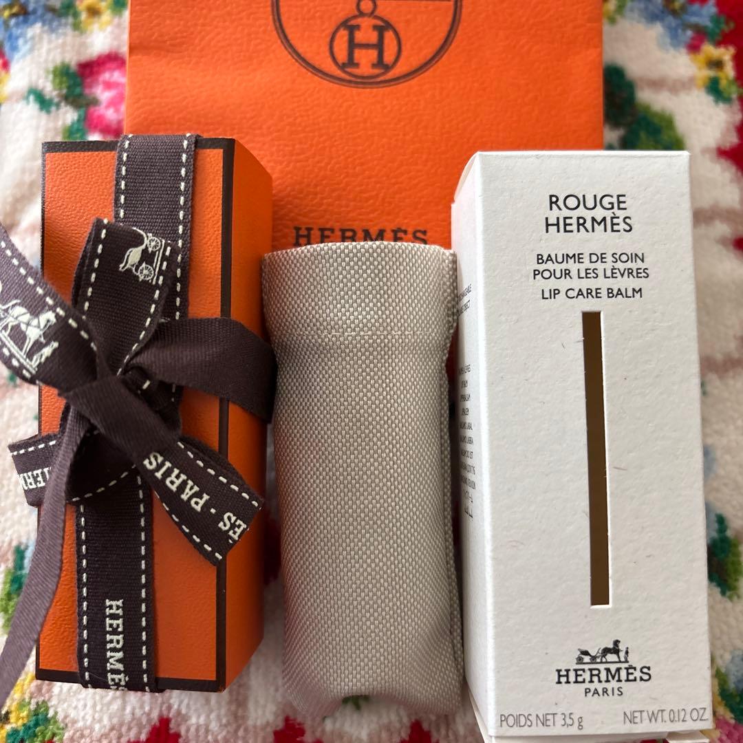 HERMES ROUGE HERMES リップケアバーム