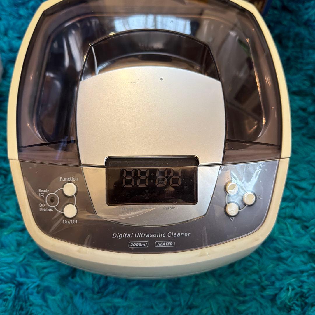 [期間限定値段] 小型で高機能 CD-4810 デジタル超音波洗浄器 彫金
