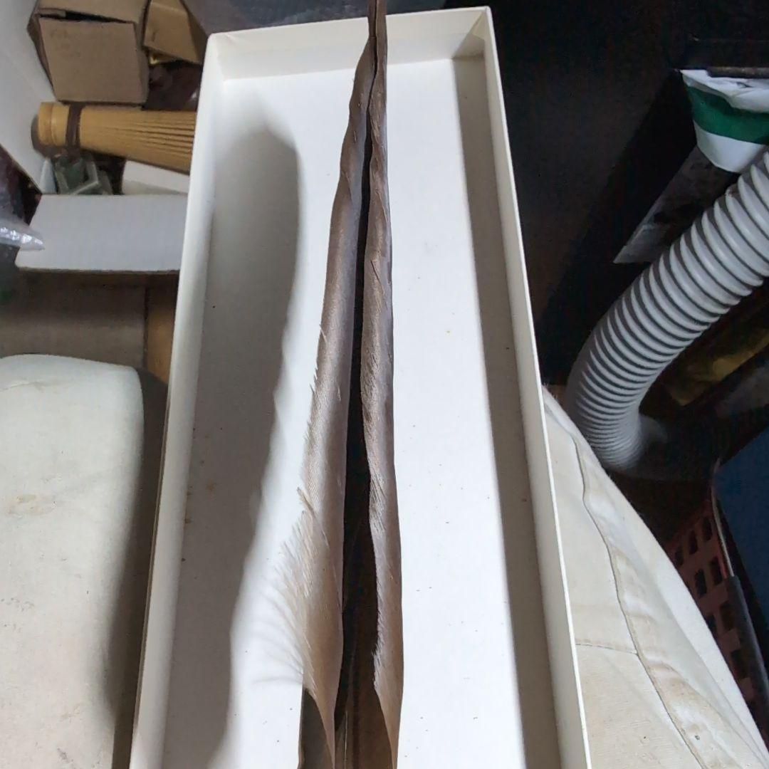 茶道具　羽箒　風呂用　鴻鶴