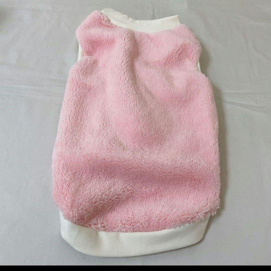 ❤未使用❤犬　ふわふわトレーナー XL　ピンク　もこもこ