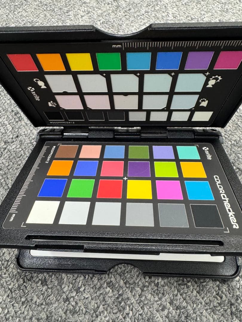 ビデオカメラ colorchecker passport