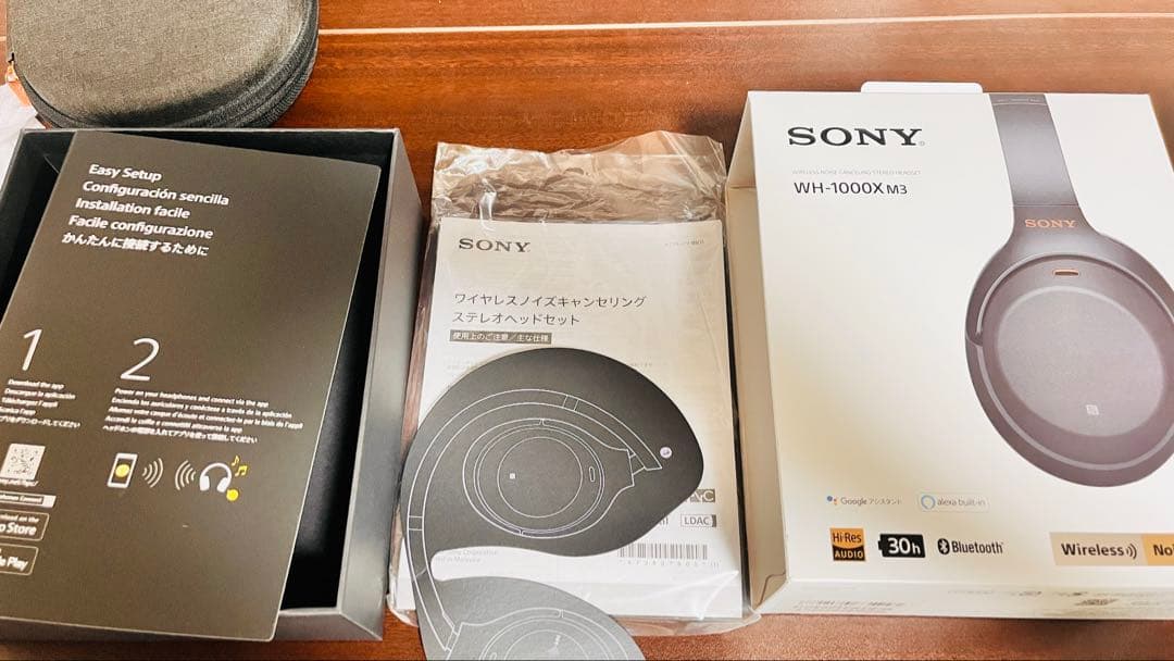 SONY WH-1000XM3 ワイヤレスヘッドフォン BLACK