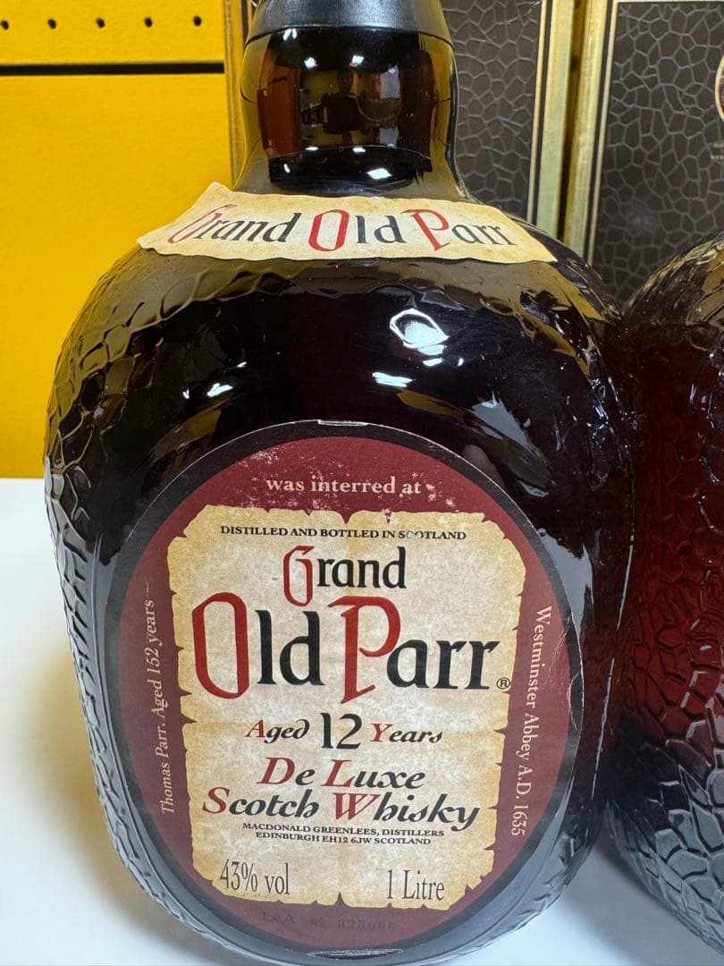 ジ*ン様 Grand Old Parr 12年 デラックススコッチウイスキー 1
