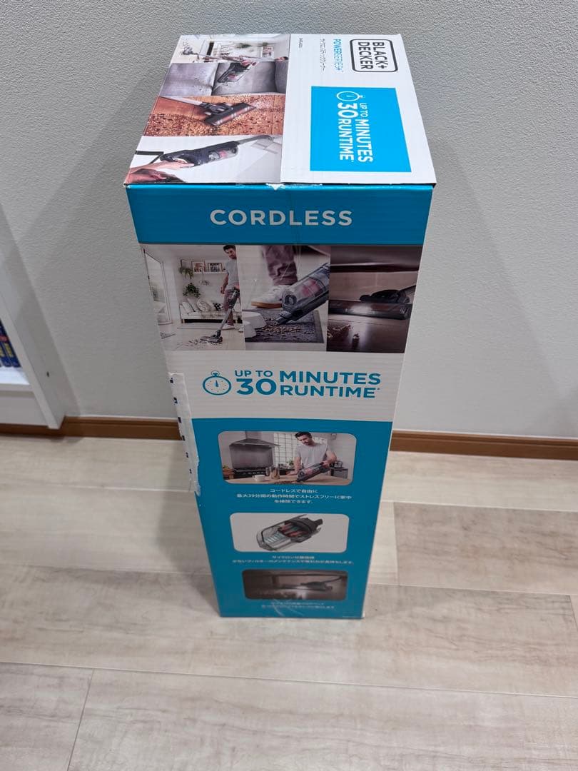 BLACK+DECKER スティッククリーナー　18v
