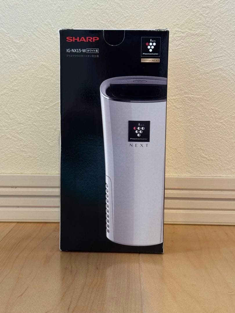 SHARP シャープ プラズマクラスターイオン発生機 IG-NX15-W 未開封