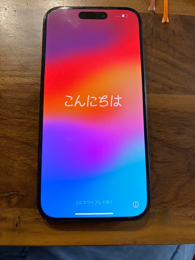 iPhone 15 Pro 本体 128GB 背面ひび割れあり