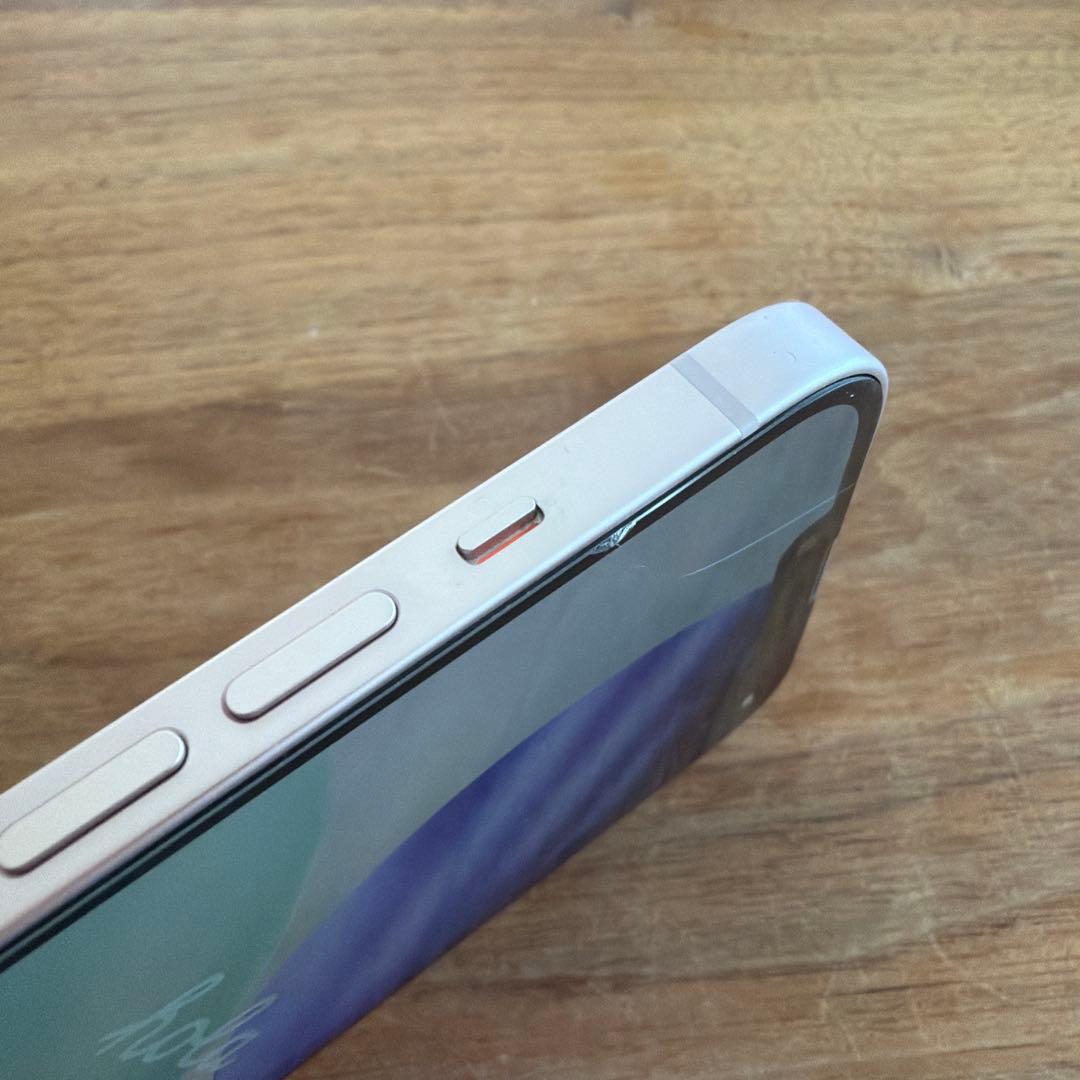 【中古 小ヒビあり】iPhone13 128GB 本体のみ ピンク