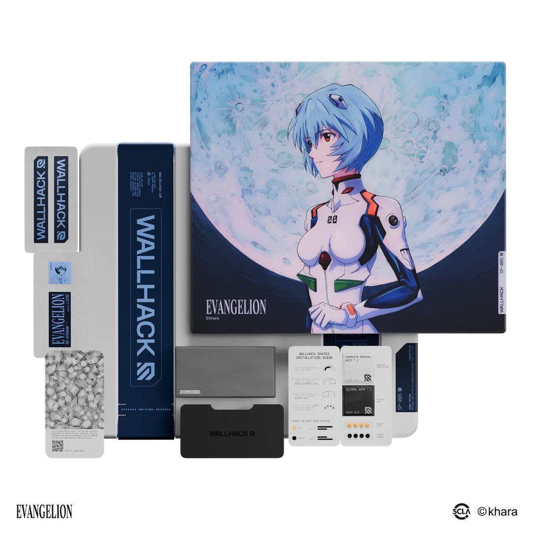 【新品未開封】WALLHACK SP-005 EVANGELION 綾波レイ