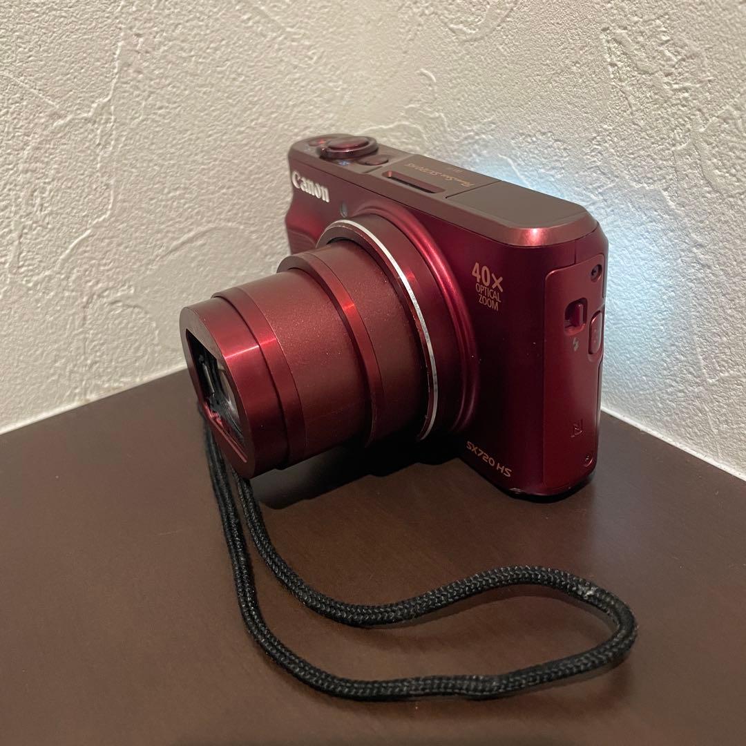 Canon PowerShot SX720 HS 光学40倍ズーム　レッド