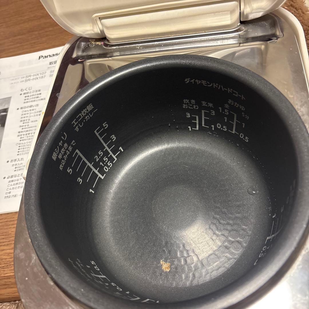 パナソニック　SR-HX107 おどり炊き　炊飯器　2018年製